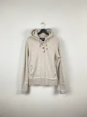 ポロ ジーンズ ラルフローレン ボタン パッチ フーディー M <459>