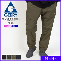 【新品・未使用】 ジョガーパンツ メンズ パンツ 裏起毛 カーゴ アウトドア ジャージパンツ 防風加工 撥水加工 ウエスト ゴム スポーツ ジム ジョギング キャンプ 長ズボン GERRY ジェリー カーキ(41) カーキ 緑 KDM-078350-CPZ