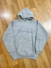 90s チャンピオン フードTシャツ ラグラン グレー