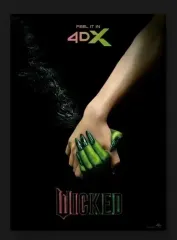 (ポグッドx) ウィキッド 4DX ポスター(A3)