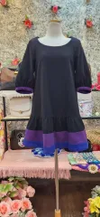 DOLLY GIRL ANNA SUI ウール ミニ ONE PIECE (55)