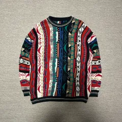 VINTAGE ケーブル ヘビーニット セーター