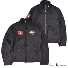 00S ポロラルフローレン リバーシブル 양면 キルティング ジャケット ジップアップ アウター N0784