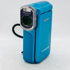 SONY ハンディカム HDR-GW77V ブルー 中古 SONY Handycam HDR-GW77V Blue Full HD Camcorder 10x Zoom Tested