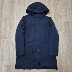 トミーヒルフィガー スモールフラグ ダックダウン フード ダウンジャケット ロング丈 コート