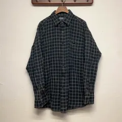 ポロ ラルフローレン ロウェル スポーツ グリーンチェック シャツ