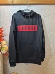 ジョーダン ブラック ドライフィット 裏起毛パーカー