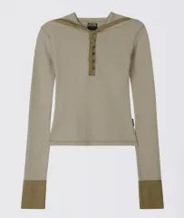スカルプター Heather Hoodie Tee Beige