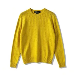 POLO RALPH LAUREN カシミア100% ケーブルニット L