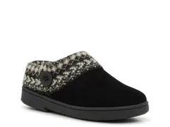 クラークス レディース シューズ サンダル セーター Clarks Fair Isle Sweater Clog Black ブラック