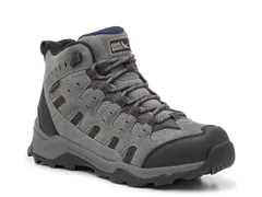 エディー バウアー メンズ シューズ ブーツ・レインブーツ Eddie Bauer Black Lodge Mid Hiking Boot Mens GreyBlue グレーのサムネイル