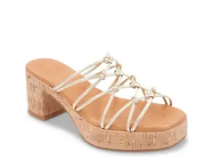 アンドレア アース レディース シューズ サンダル プラットフォーム Andre Assous Camryn Platform Sandal Platinoのサムネイル