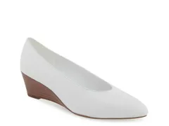 エアロソールズ レディース シューズ パンプス Aerosoles Caruzo Wedge Pump White ホワイト