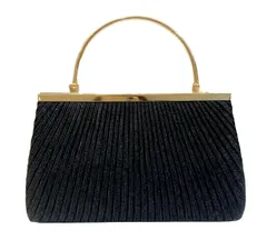 [Electric Circus] かっこいい かわいい おしゃれ プレゼント 大人 女性 レディース 人気 パーティー ばっぐ ポーチ トート 柄 用 鞄 ショルダー 入学式 卒業式 冠婚葬祭 結婚式 和装 着物 バッグ クラッチ ブラック 黒 [ブラック]