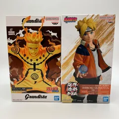 【未開封】NARUTO ナルト 疾風伝 BORUTO ボルト フィギュア 2体セット うずまきナルト うずまきボルト Grandista グランディスタ 忍界造形列伝 バンプレスト バンダイ まとめ売り E-5-2