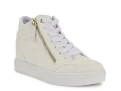 ナインウェスト レディース シューズ スニーカー Nine West Tons Wedge Sneaker White ホワイトのサムネイル