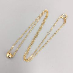 K18 ネックレス イタリア製 ビンテージ ジャンク品 - メルカリ