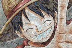 エンスカイ(ENSKY) ONE PIECE ワンピースモザイクアート【ルフィ】 50×75cm ジグソーパズル 1000ピース JIGSAW PUZZLE 1000-583 6才以上 [ワンピースモザイクアート【ルフィ】]