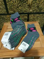 韓国製 レディース 花柄 靴下 (新品) 合計11点