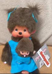 モンチッチ ママと赤ちゃん ブルー