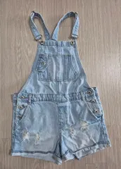 ZARA キッズ サスペンダー ハーフパンツ
