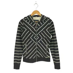 ジースターロー G-STAR RAW CHEVRON HOODED VEST SW WMN L/S ボーダージップアップパーカー レディース import：S のサムネイル