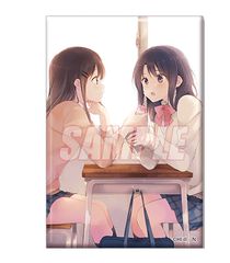 安達桜 島村抱月 安達としまむら オンラインくじ 2025 D賞 D-4 スクエア缶バッジ 4巻カバーイラスト くじ引き堂 グッズ 缶バッジ カンバッジ 缶バッチ カンバッチ