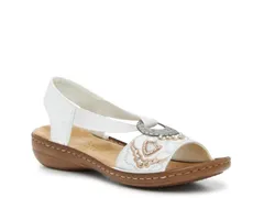 リーカー レディース シューズ サンダル RiekerRegina Sandal White ホワイトのサムネイル