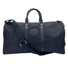 ハンティングワールド×メルセデスベンツ 2WAY ボストンバッグ 旅行 トラベル バッグ ナイロン ブラック 黒 HUNTING WORLD × Mercedes Benz 上品 洗練 高級感 軽量 実用性 収納力