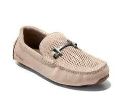 コールハーン メンズ シューズ スリッポン・ローファー Cole Haan Grand Laser Bit Driving Loafer Taupe トープ
