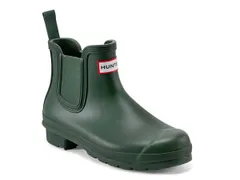 ハンター メンズ シューズ ブーツ・レインブーツ チェルシー ブーツ HUNTER Original Chelsea Rain Boot Mens Dark Green グリーン