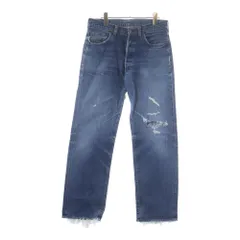 Levi's (リーバイス) 90s VINTAGE 501 BIG E ボタン裏刻印555 バレンシア デニム パンツ インディゴ