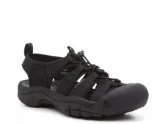 キーン メンズ シューズ サンダル Keen Newport H2 Fisherman Sandal Mens Triple Black ブラック
