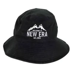 ニューエラ NEW ERA ロゴ刺繍 バケットハット メンズ  MEDIUM/LARGE