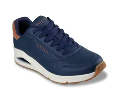 スケッチャーズ メンズ シューズ スニーカー Skechers Street Uno Suited On Air Sneaker Mens Navy ネイビー