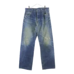 Levi's (リーバイス) 90s 702-XX 日本製 シンチバック付 デニムパンツ インディゴ