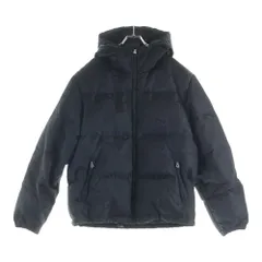 GUCCI (グッチ) GGキャンバス フーデッド ジップアップ ダウンジャケット ブラック 698710のサムネイル