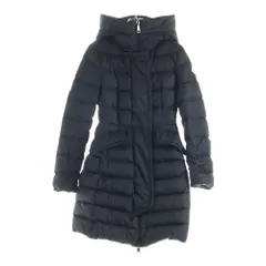 MONCLER (モンクレール) 18AW GRIVE アームロゴワッペン フーデッド ダウンコート ブラック レディース D20934939205 54155