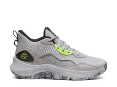 アンダーアーマー メンズ シューズ スニーカー Under Armour Curry 3Z 24 Basketball Shoe Mens GreyGreen グレーのサムネイル