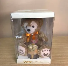 MAB065	ダッフィー　Disney　シー　ブリザーブドフラワー　オレンジ