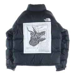 SUPREME (シュプリーム) ×THE NORTH FACE 24AW Nuptse Raymond Pettibon ザノースフェイス ヌプシ ダウンジャケット ブラック ND524021