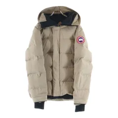 CANADA GOOSE (カナダグース) MACMILLAN PARKA マクミラン フーデッド ジップアップダウンジャケット ベージュ 3804MA