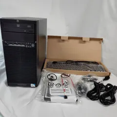 未使用 HP ProLiant ML110 G7(647336-B21) CPU：Intel Celeron G530@2.4GHz メモリ2GB ストレージ：なし 情報確認のため開封 BIOS起動確認済 付属品揃っているかは不明 U703のサムネイル