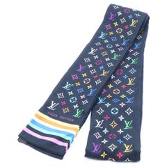LOUIS VUITTON マルチカラー モノグラム バンドー スカーフ - メルカリ