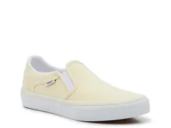 バンズ レディース シューズ スリッポン・ローファー スニーカー VansAsher Deluxe SlipOn Sneaker Womens Yellow イエロー