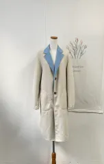 トミーヒルフィガー ウール リバーシブル 양면 デザイン コート