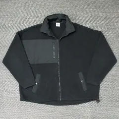 ZARA オーバーサイズ プリーツ ジップアップ ジャケット メンズ105 110