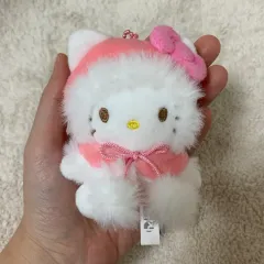 ファーケープ ハローキティ ミニキーホルダー