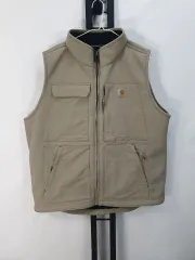 カーハート フリース ベスト スーパー ダックス リラックスフィット ソフトシェル シェルパ ベスト L