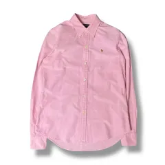 ポロラルフローレン マルチポニー ピンク オックスフォード シャツ 6